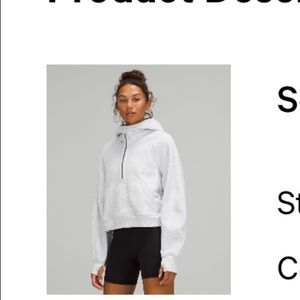 Lululemon Scuba Oversized Half-Zip Hoodie